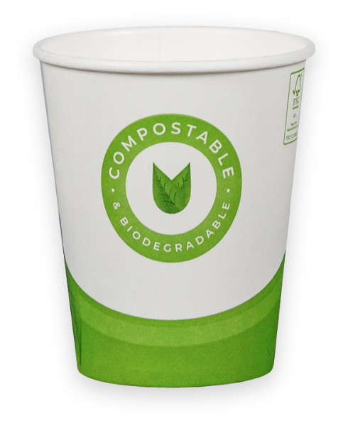 Vaso compostable