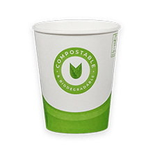 Vaso compostable